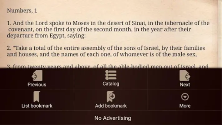 Catholic Bible android App screenshot 2