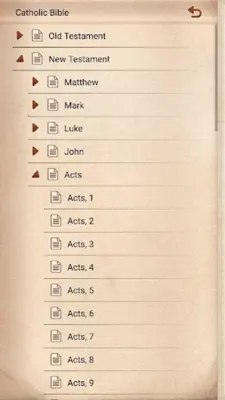 Catholic Bible android App screenshot 5